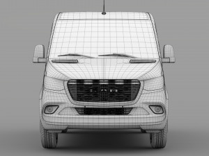 ram sprinter panel van l1h1 fwd 2019 Model 3D