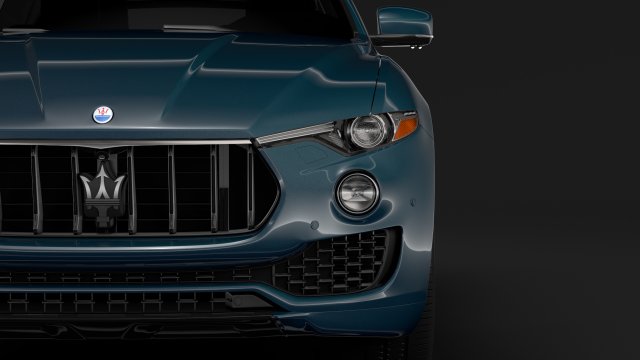 maserati levante s q4 gransport 2017 3D Model .c4d .max .obj .3ds .fbx .stl .blend 