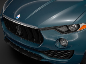 maserati levante s q4 gransport 2017 3D Model