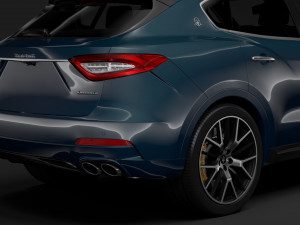 maserati levante s q4 gransport 2017 3D Model