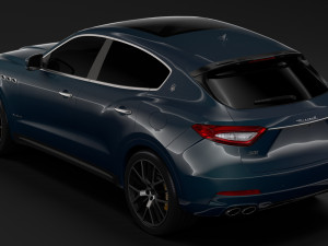 maserati levante s q4 gransport 2017 3D Model