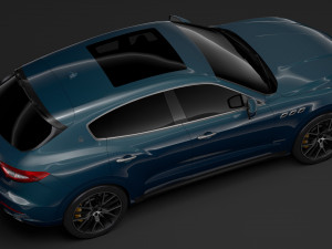 maserati levante s q4 gransport 2017 3D Model