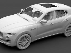 maserati levante s q4 gransport 2017 3D Model
