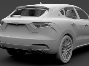 maserati levante s q4 gransport 2017 3D Model