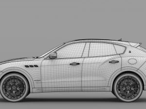 maserati levante s q4 gransport 2017 3D Model