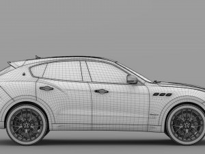 maserati levante s q4 gransport 2017 3D Model