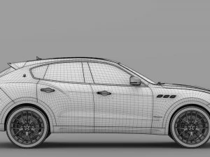 maserati levante s q4 gransport 2017 3D Model