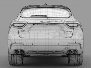 maserati levante s q4 gransport 2017 3D Model