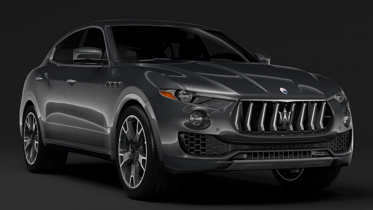 maserati levante s q4 granlusso 2017 3D Model .c4d .max .obj .3ds .fbx .stl .blend 