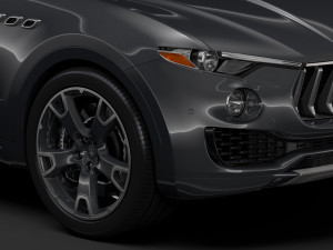 maserati levante s q4 granlusso 2017 3D मॉडल