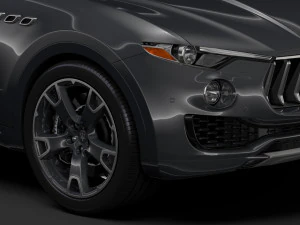 maserati levante s q4 granlusso 2017 3D Model