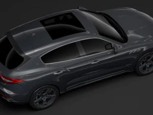 maserati levante s q4 granlusso 2017 3D Model