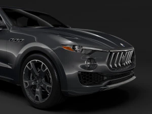 maserati levante s q4 granlusso 2017 3D Model
