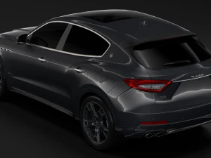 maserati levante s q4 granlusso 2017 3D Model