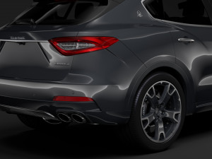 maserati levante s q4 granlusso 2017 3D मॉडल