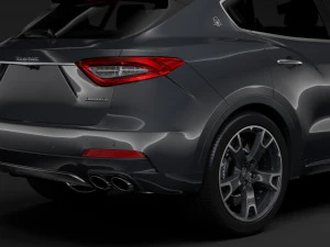 maserati levante s q4 granlusso 2017 3D Model