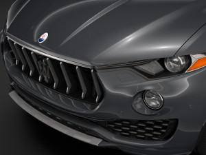 maserati levante s q4 granlusso 2017 3D मॉडल
