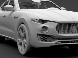 maserati levante s q4 granlusso 2017 3D Model