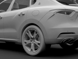 maserati levante s q4 granlusso 2017 3D Model