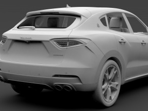 maserati levante s q4 granlusso 2017 3D मॉडल