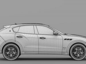 maserati levante s q4 granlusso 2017 3D Model