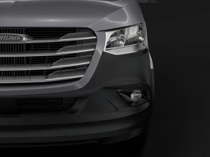 Freightliner sprinter van l1h1 fwd 2019 Modelo 3D