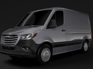 freightliner sprinter panel van l1h1 fwd 2019 Modello 3D