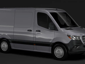 freightliner sprinter panel van l1h1 fwd 2019 3D Model
