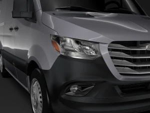 freightliner sprinter panel van l1h1 fwd 2019 3D Model
