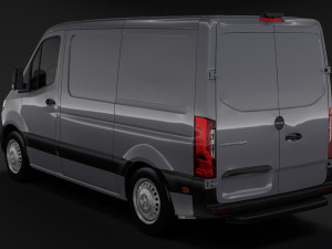 freightliner sprinter panel van l1h1 fwd 2019 Modello 3D