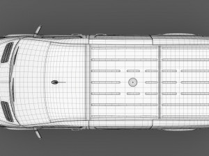 freightliner sprinter panel van l1h1 fwd 2019 Modello 3D