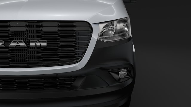 ram sprinter panel van l4h3 rwd 2019 3D मॉडल .c4d .max .obj .3ds .fbx .stl .blend 