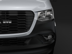 ram sprinter panel van l4h3 rwd 2019 Modelo 3D