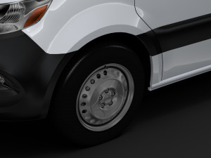 ram sprinter panel van l4h3 rwd 2019 3D मॉडल