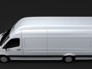 ram sprinter panel van l4h3 rwd 2019 3D मॉडल