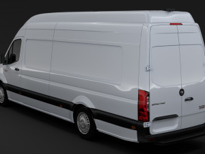 ram sprinter panel van l4h3 rwd 2019 3D मॉडल
