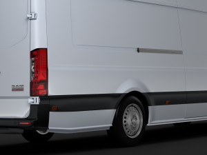 ram sprinter panel van l4h3 rwd 2019 3D मॉडल