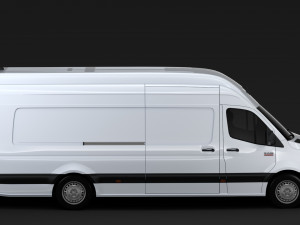 ram sprinter panel van l4h3 rwd 2019 3D मॉडल