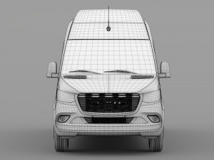 ram sprinter panel van l4h3 rwd 2019 3D मॉडल