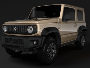 suzuki jimny 2019 3D मॉडल