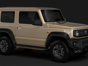 suzuki jimny 2019 3D मॉडल