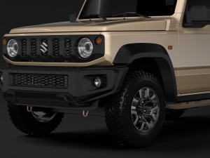 suzuki jimny 2019 3D मॉडल