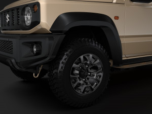 suzuki jimny 2019 3D मॉडल