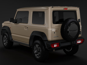 suzuki jimny 2019 3D मॉडल