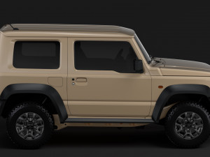 suzuki jimny 2019 3D मॉडल