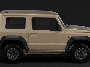 스즈키 지미 2019 3D 모델