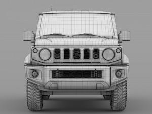 suzuki jimny 2019 3D मॉडल