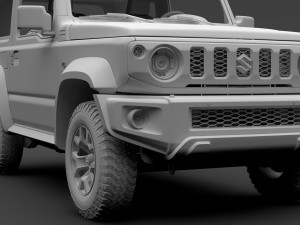 suzuki jimny 2019 3D मॉडल