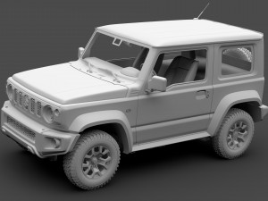 suzuki jimny 2019 3D मॉडल
