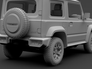 suzuki jimny 2019 3D मॉडल